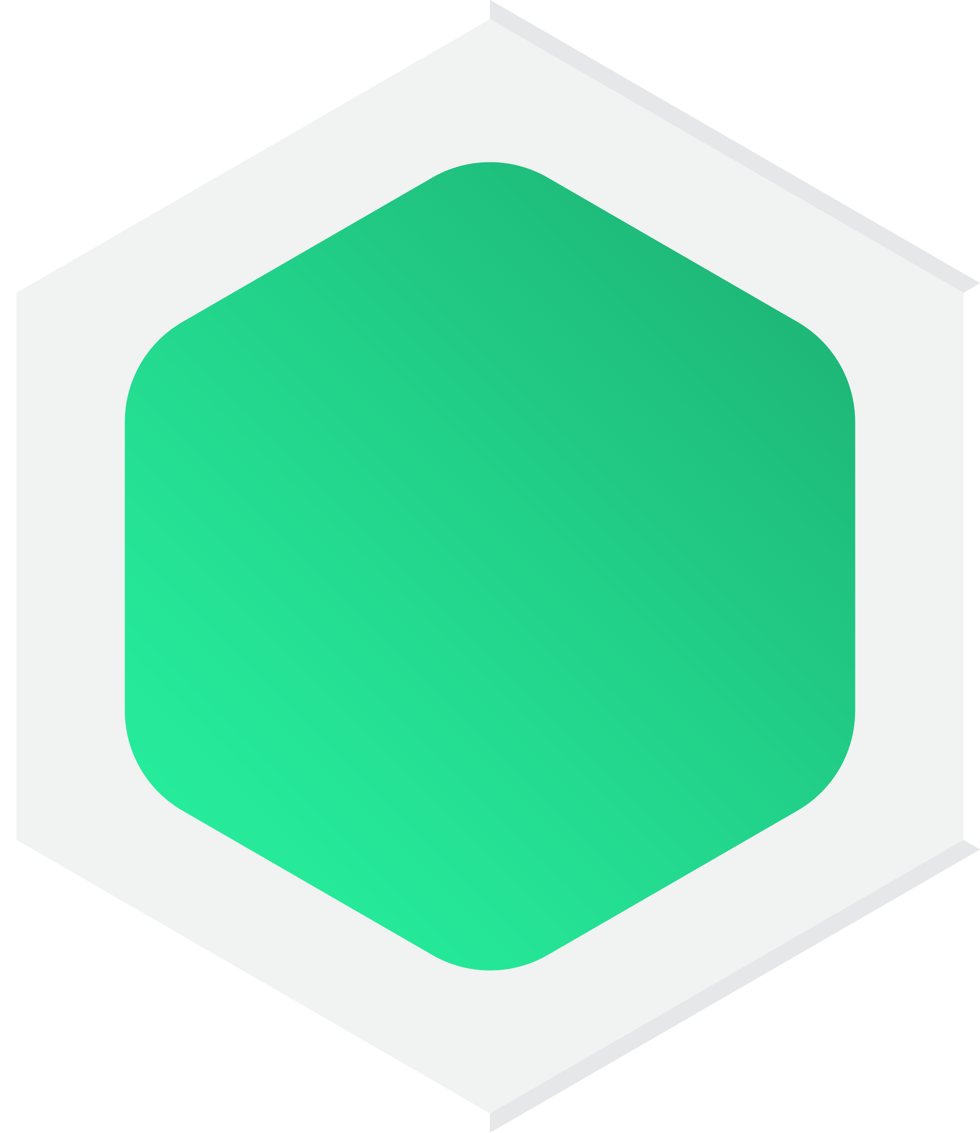 Hex Border Green L